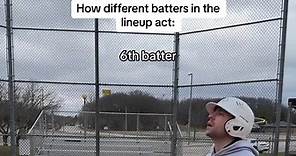 Where do you bat in the lineup? 🤔⚾️ #baseball #softball #athletes #sports