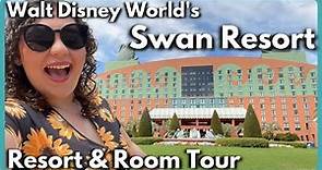 Swan Resort | Full Resort & Room Tour 2022 (Benefits Explained) | Walt Disney World Deluxe Resort