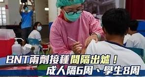 BNT兩劑接種間隔出爐！比莫德納快 成人隔6周、學生8周 | 台灣新聞 Taiwan 蘋果新聞網