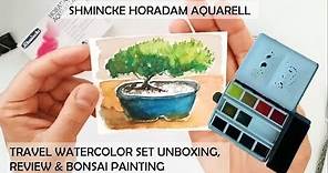 Schmincke Horadam Travel Watercolor Set Unboxing, Review & First Impressions