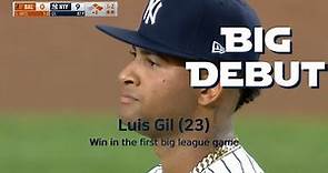 [Aug 3] Luis Gil's debut game pitches, MLB highlight, 2021