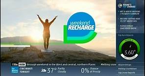 The Weather Channel's Weekend Recharge (new live show)- March 14, 2015