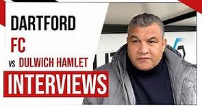HAMLET INTERVIEWS: Hakan Hayrettin vs Dartford | National League South | 1/4/23