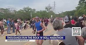 Thousands participate in St. Jude Rock 'n' Roll Running Series in downtown Nashville