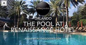 The pool at Renaissance Orlando Hotel at Sea World, Florida | Swimmingpools by allthegoodies.com