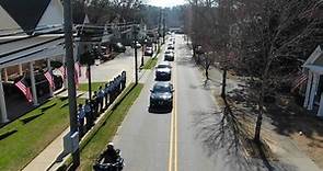 The arrival of Trooper First Class... - Darby Funeral Home