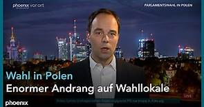 Martin Adam zur Wahl in Polen