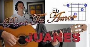 Para Tu Amor Juanes Tutorial Cover - Acordes [Mauro Martinez]