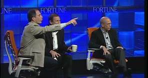 Mark Hurd and Jeffrey Katzenberg at Fortune Brainstorm TECH 2009