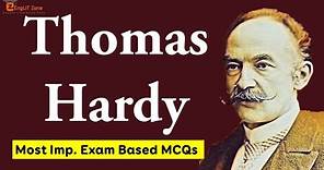 Thomas Hardy MCQ || Thomas Hardy Life and Works || MCQ on Thomas Hardy