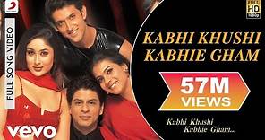 Kabhi Khushi Kabhie Gham Full Video - Title Track | Shah Rukh Khan | Lata Mangeshkar