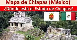 Mapa de Chiapas