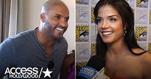 'The 100's' Marie Avgeropoulos & Ricky Whittle's SDCC Reunion | Access Hollywood