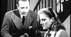George Raft , Nocturne (1946) Film Noir scene