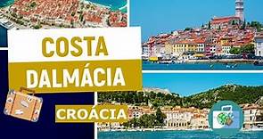 As 13 Belas Cidades da Costa Dalmácia na Croácia