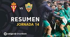 Resumen de Real Sporting vs UD Almería (0-1)