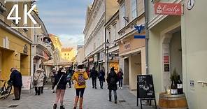 Walking in Baden (near Vienna), Austria, Lovely Old Town with History - 4K - ASMR - City Ambience