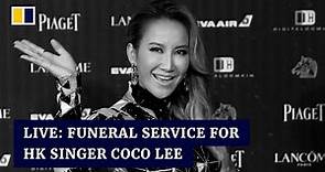 WATCH LIVE: Funeral service for HK singer Coco Lee