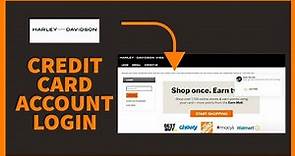 How To Login Harley Davidson Credit Card? Harley Davidson Credit Card Account | h-dvisa.com |