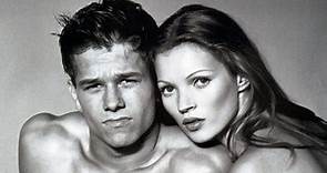 Kate Moss and Mark Wahlberg for Calvin Klein