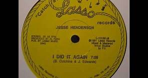 Jesse Henderson - I Did It Again