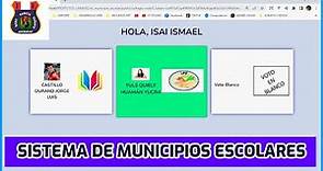 Sistema Web de Elecciones Escolares - Municipio Escolar 2023 | VOTO ELECTRONICO