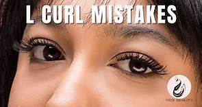 L CURLS 101 PART ONE: Common Mistakes Beginner Lash Artists Make with L Curls (Including Me?!)