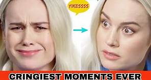 Brie Larson’s Biggest Eye-Roll Interview Moments | Brie Larson’s Cringiest Moments