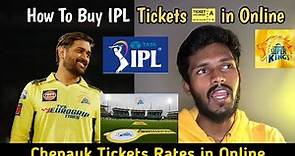 Book IPL tickets in Online | Chennai Super Kings💛Match Tickets Buying | Chepauk IPL Tickets 🎫 Rates