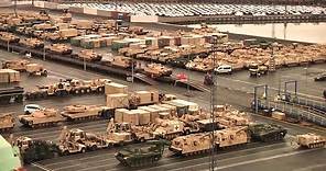 Largest Deployment of US Armaments Since Cold War Arrives in Germany