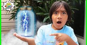 How to Make Lightning In a Bottle DIY Science Experiments for kids!