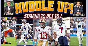 #HuddleUP Lo que dejó Semana 10 #NFL @TapaNava & @PabloViruega