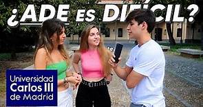 Así son los Grados de la Universidad CARLOS III (Parte 2)