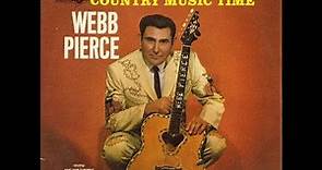 Webb Pierce "Country Music Time" complete stereo vinyl Lp