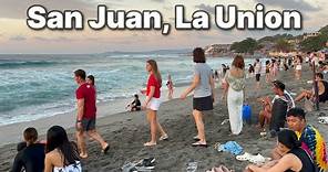 Amazing SAN JUAN LA UNION | Filipino Holiday at the Beach! | Famous Surfing Spot PHILIPPINES