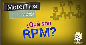 ¿Qué son las RPM (revoluciones por minuto) en un auto? AutomotorRS MotorTips