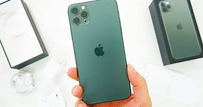 iPhone 11 Pro Max Unboxing & First Impressions! New Midnight Green