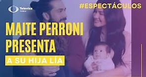📸💖 Emotivo momento: Maite Perroni presenta a su hija Lía, conmoviendo a sus fans 👶🌟