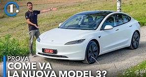 Tesla Model 3 2024, LA PROVA!🔋 (e vediamo se consuma meno…)