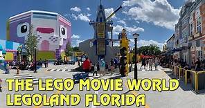 Overview of The LEGO Movie World at Legoland Florida