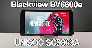 UNISOC SC9863A gaming test/PUBG/Call of Duty/Asphalt 9/Free Fire Blackview BV6600E PowerVR GE8322