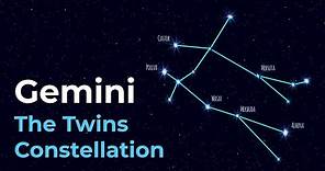 How to Find Gemini the Twins Constellation of the Zodiac