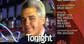 50 Years of NBC Late Night Split Screen Credits