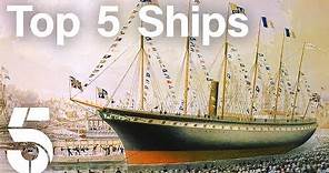 Top 5 Ships in British History | How The Victorians Built Britain | Channel 5 #History
