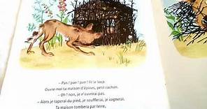 lecture pour enfants "Trois petits cochons" père castor flammarion kasretun