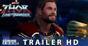 THOR 4 LOVE AND THUNDER (2022) Trailer ITA del Film Marvel con Chris Hemsworth