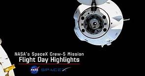 NASA's SpaceX Crew-5 Flight Day 3 Highlights