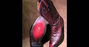 Lucchese Boots Anteater Exotic Leather getting a Recrafting with JR Leather Soles