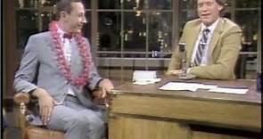 Pee-wee Herman Complete Collection on Letterman, 1982-85 Recut