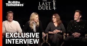 Matt Damon, Ben Affleck Praise the 'Fearlessness' of Jodie Comer in The Last Duel | Rotten Tomatoes